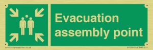 Evacuation assembly point